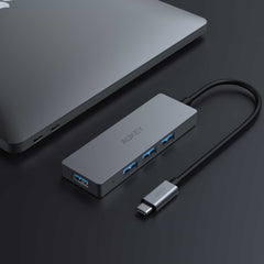 Buy Aukey USB-C to 4-Port USB 3.1 Gen 1 Aluminum Hub from Vmart in Pakistan