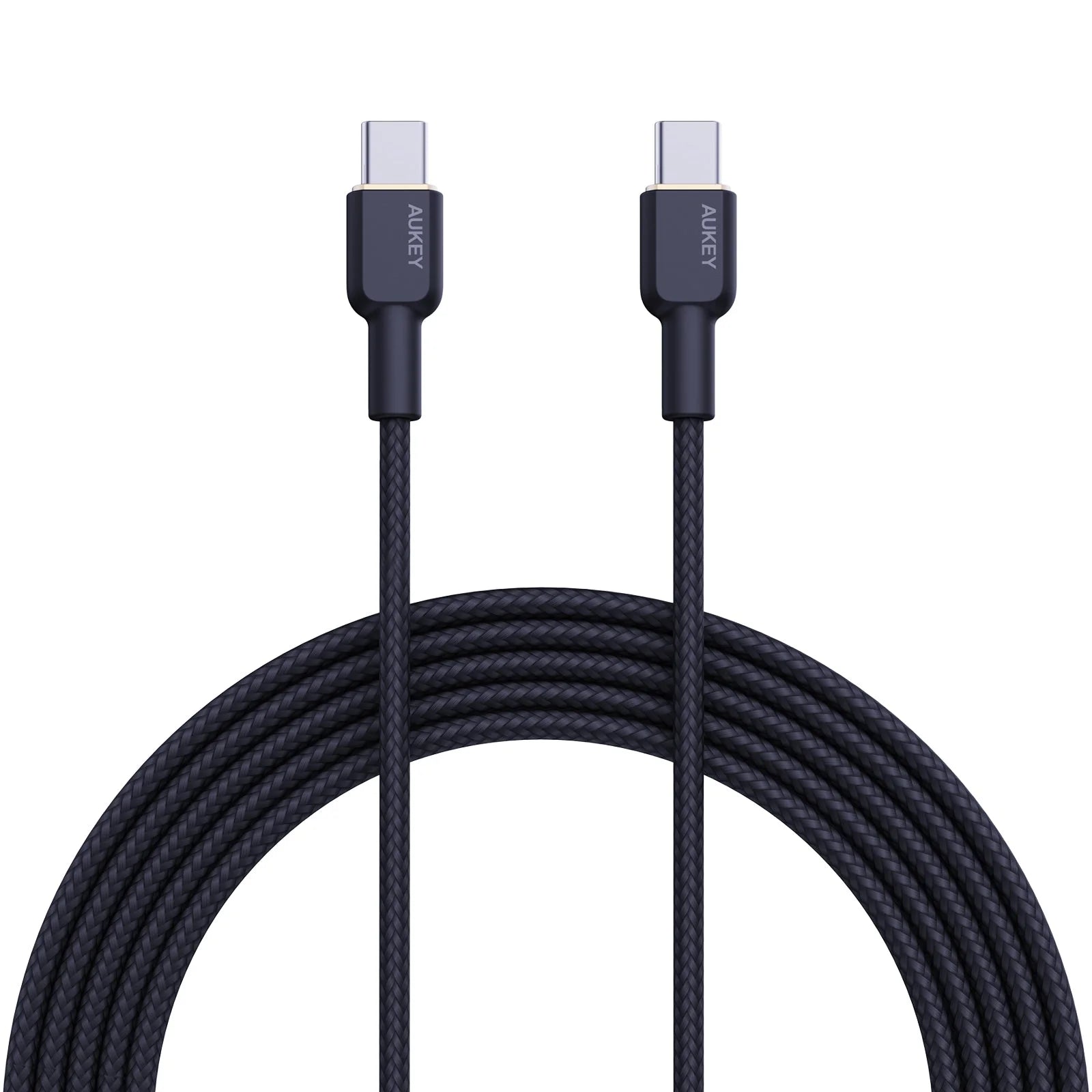Buy Aukey CB-NCC1 60W Nylon Braided USB C to C Cable 1m from Vmart in Pakistan