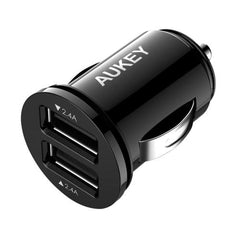 Buy Aukey CC-S1 Universal True AiPOWER 24W 4.8A Dual Port Car Charger from Vmart in Pakistan