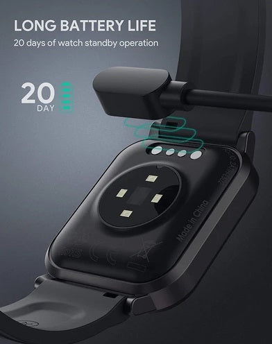 Buy Aukey LS-02 Smartwatch Fitness Tracker - Black from Vmart in Pakistan