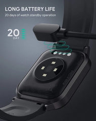 Buy Aukey LS-02 Smartwatch Fitness Tracker - Black from Vmart in Pakistan