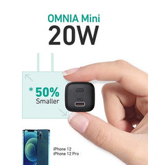 Buy Aukey PA-B1 Omnia Mini 20W USB C PD Charger White from Vmart in Pakistan