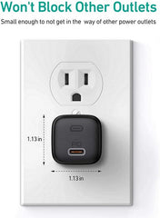 Buy Aukey PA-B1 Omnia Mini 20W USB C PD Charger White from Vmart in Pakistan