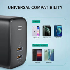 Buy Aukey PA-R2S Swift Duo PD40W 2 Port PD Wall Charger - Black from Vmart in Pakistan