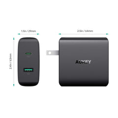 Buy Aukey 46W Power Delivery Wall Charger from Vmart in Pakistan
