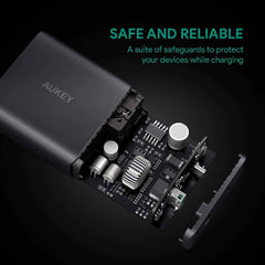 Buy Aukey 46W Power Delivery Wall Charger from Vmart in Pakistan