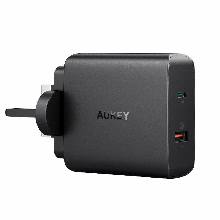 Buy Aukey Amp 30W Power Delivery Wall Charger with Quick Charge 3.0 from Vmart in Pakistan