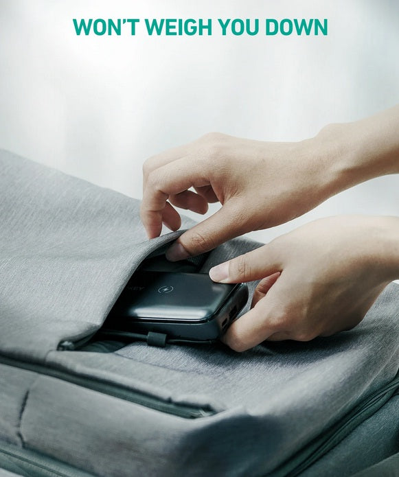 Buy Aukey PB-WL01S 20W 10,000mAH PD Wireless Charging w Kickstand Powerbank from Vmart in Pakistan