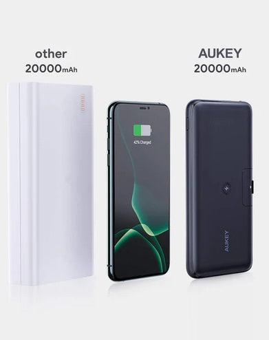 Buy Aukey PB-WL03 20000mAh Basix Pro Wireless Power Bank from Vmart in Pakistan