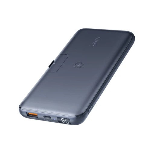 Buy Aukey PB-WL03S 20W PD SCP QC 3.0 20000mAh Power Bank With Foldable Stand & 10W Wireless Charging from Vmart in Pakistan
