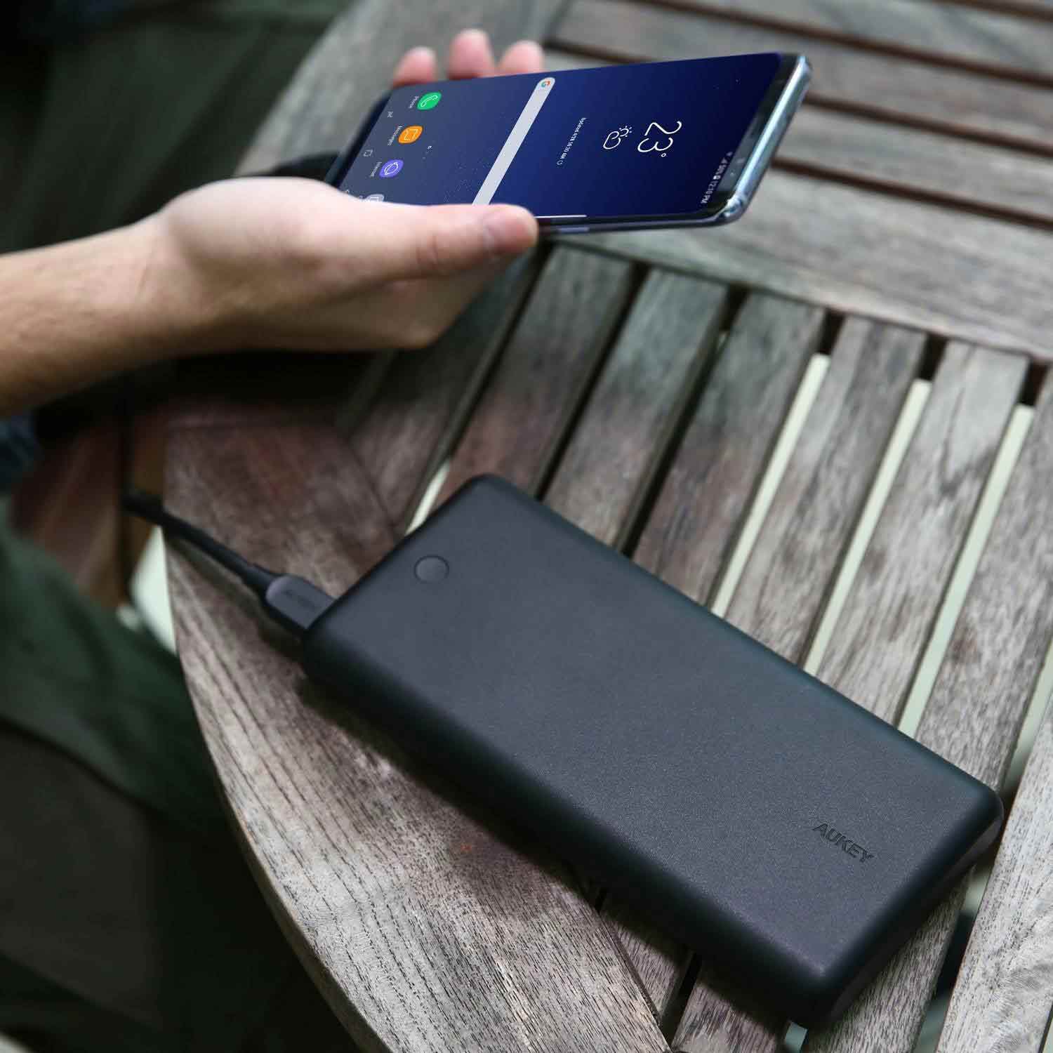 Buy Aukey 26800mAh Power Bank With 2-Way Power Delivery from Vmart in Pakistan