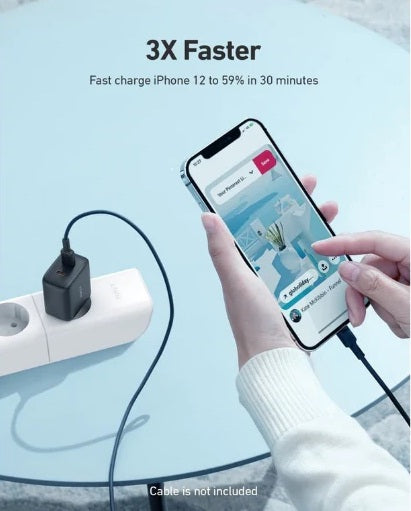 Buy Aukey PA-R1S Swift Duo 20W USB-C PD Charger White from Vmart in Pakistan