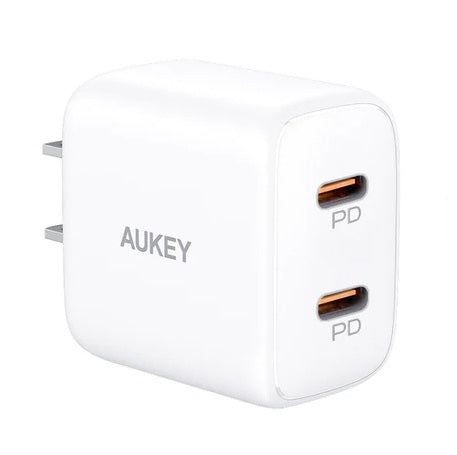 Buy Aukey PA-R1S Swift Duo 20W USB-C PD Charger White from Vmart in Pakistan