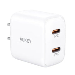 Buy Aukey PA-R1S Swift Duo 20W USB-C PD Charger White from Vmart in Pakistan