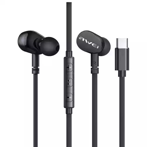Buy Awei TC-7 Mini Stereo In-ear Type-C Earphone 1.2m from Vmart in Pakistan