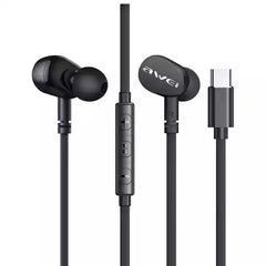 Buy Awei TC-7 Mini Stereo In-ear Type-C Earphone 1.2m from Vmart in Pakistan