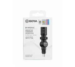Buy BOYA BY-M100UC Mininature Condenser Microphone for Type C Devices from Vmart in Pakistan