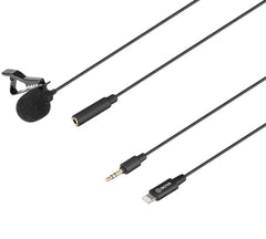 Buy BOYA BY-M2 Clip-on Lavalier Microphone for iOS Devices from Vmart in Pakistan