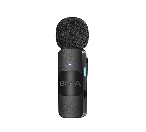 Buy BOYA BY-V1 Ultracompact 2.4GHz Wireless Microphone System For iOS from Vmart in Pakistan