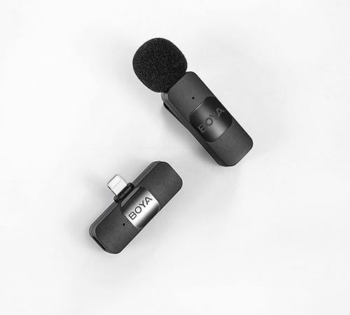 Buy BOYA BY-V1 Ultracompact 2.4GHz Wireless Microphone System For iOS from Vmart in Pakistan