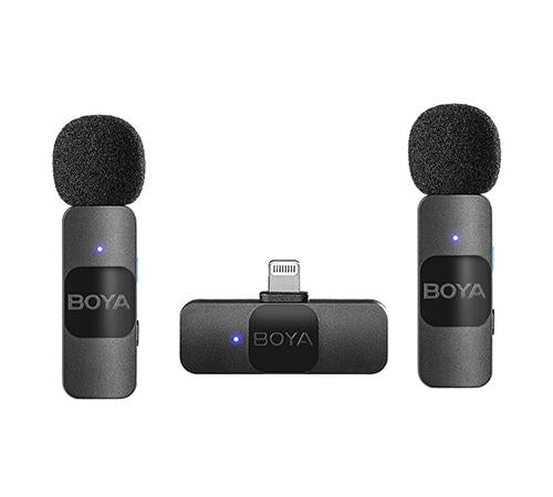 Buy BOYA BY-V2 Ultracompact 2.4GHz Wireless Microphone System For iOS from Vmart in Pakistan