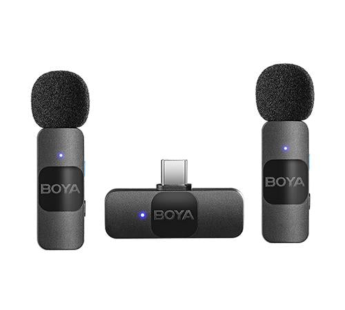 Buy BOYA BY-V20 Ultracompact 2.4GHz Wireless Microphone System for USB-C from Vmart in Pakistan