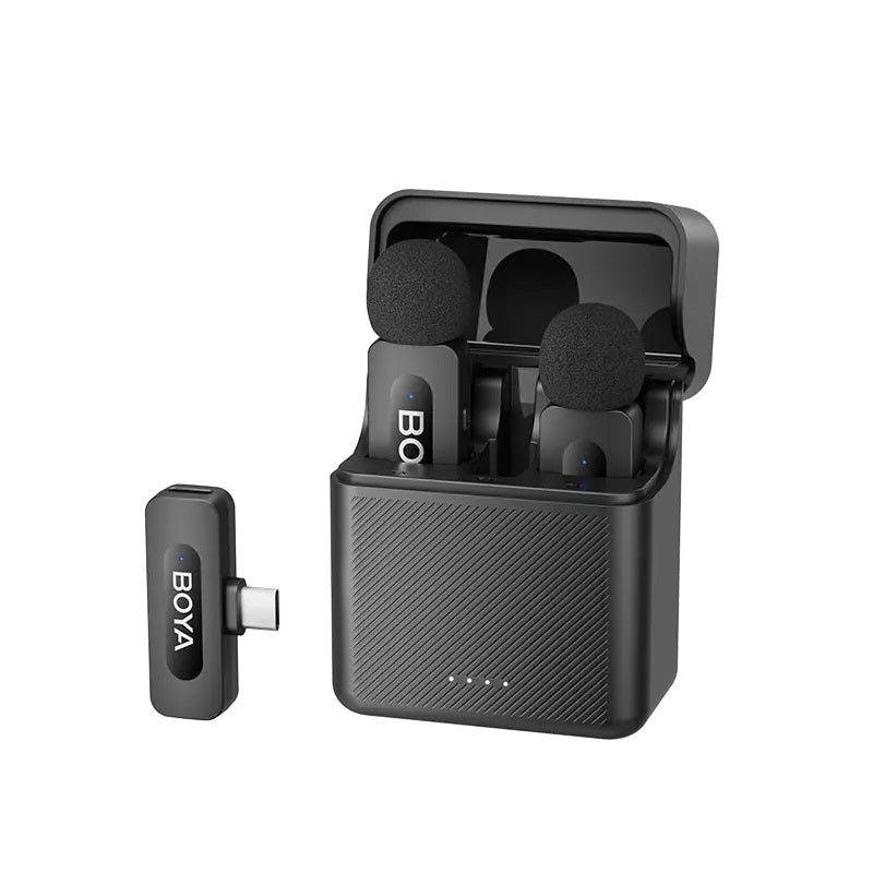 Buy BOYA BY-V30 2.4 GHz Dual-Channel Wireless Microphone For USB-C from Vmart in Pakistan