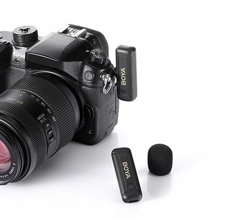 Buy BOYA BY-WM3T2-M1 Mini 2.4GHz Wireless Microphone from Vmart in Pakistan