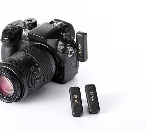 Buy BOYA BY-WM3T2-M2 2.4GHz Dual-channel Wireless Microphone System from Vmart in Pakistan