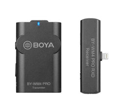 Buy BOYA BY-WM4 PRO-K3 2.4GHz Wireless Microphone System for iOS from Vmart in Pakistan