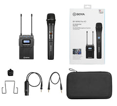 Buy BOYA BY-WM8 PRO-K3 Wireless Handheld Microphone from Vmart in Pakistan