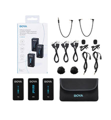 Buy BOYA BY-XM6 S2 2.4GHz Ultra-compact Wireless Microphone System from Vmart in Pakistan