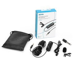 Buy BOYA BY-M1 Pro Universal Lavalier Microphone from Vmart in Pakistan