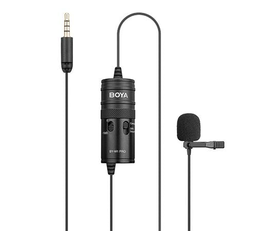 Buy BOYA BY-M1 Pro Universal Lavalier Microphone from Vmart in Pakistan