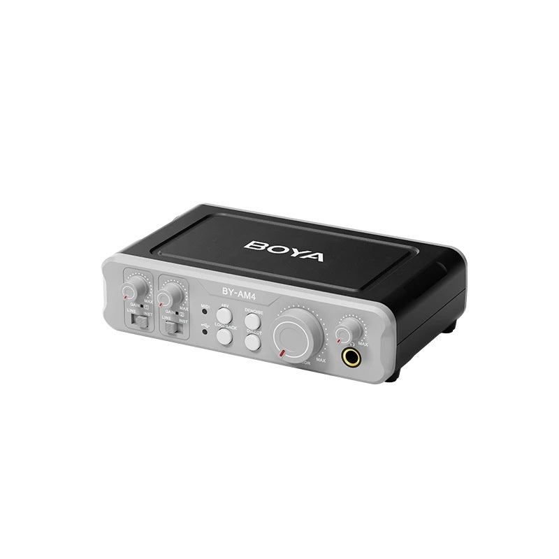 Buy BOYA BY-AM4 Dual-Channel Audio Interface from Vmart in Pakistan