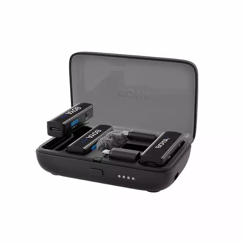 Buy BOYA Link 2 Upgraded 3-in-1 Compact Wireless Microphone from Vmart in Pakistan