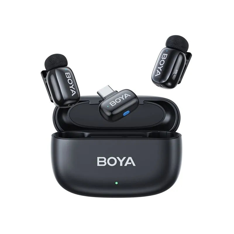 Buy BOYA Mini 14 For Type C Dual Wireless Microphone With Charging Case from Vmart in Pakistan