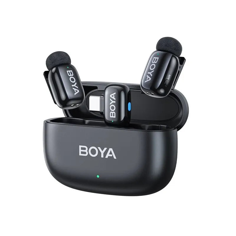 Buy BOYA Mini 14 For Type C Dual Wireless Microphone With Charging Case from Vmart in Pakistan