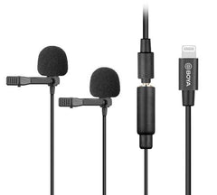 Buy BOYU BY-M2D Digital Dual Lavalier Microphones for iOS Devices from Vmart in Pakistan