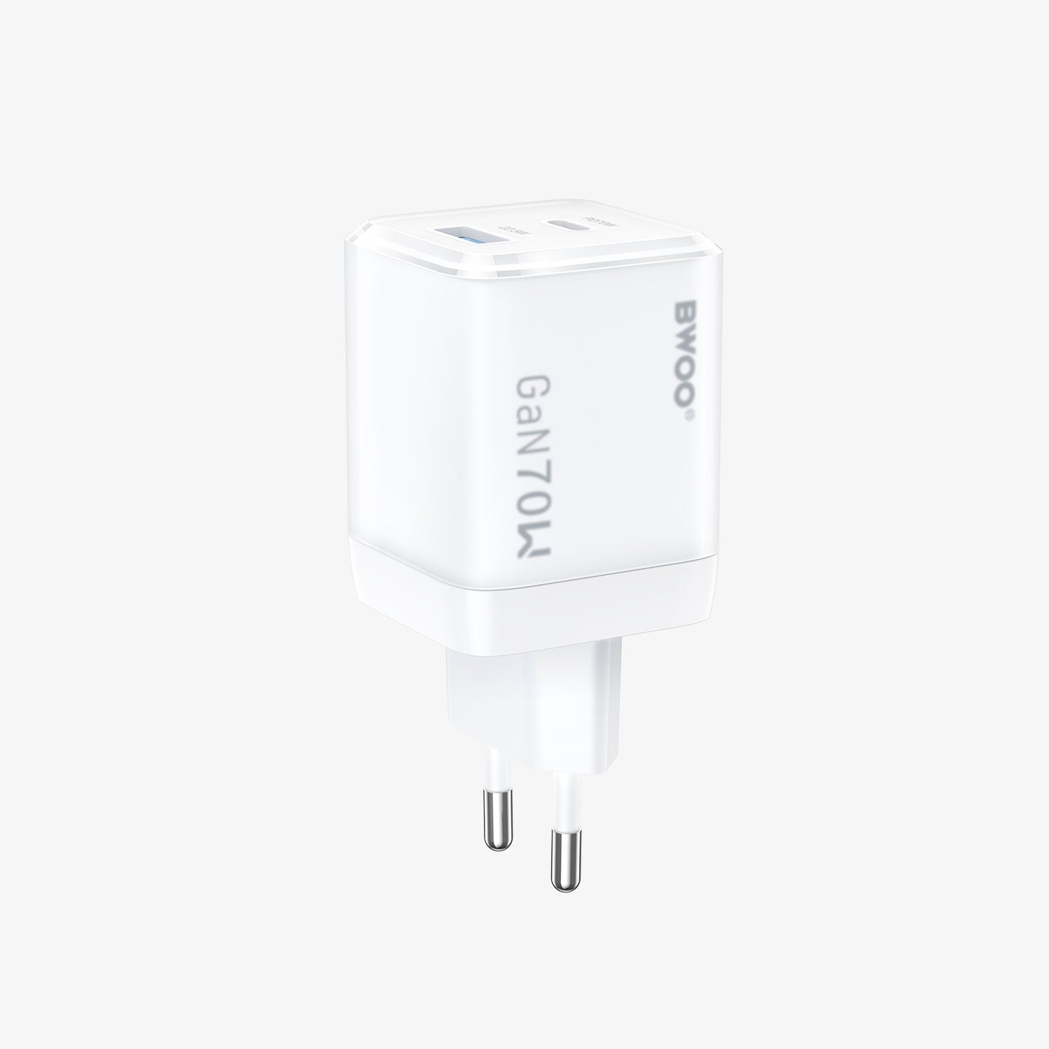 Buy BWOO 70W USB-C Dual ports GaN Charger from Vmart in Pakistan
