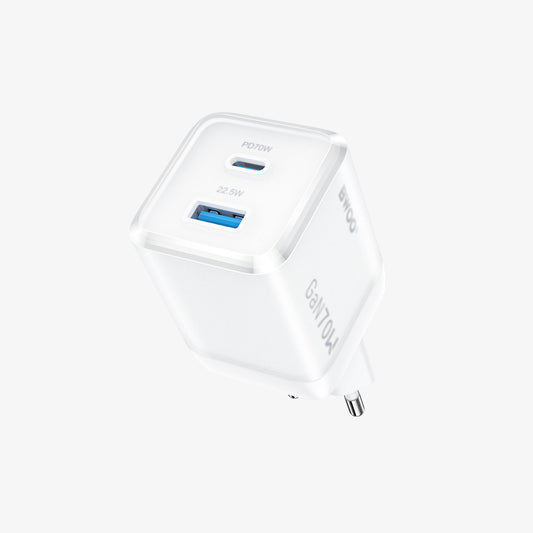 Buy BWOO 70W USB-C Dual ports GaN Charger from Vmart in Pakistan