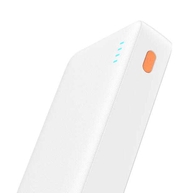 Buy Baseus Airpow Power Bank 20W 20000mAh - White from Vmart in Pakistan