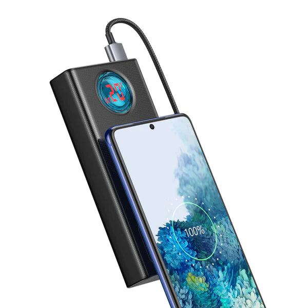 Buy Baseus Amblight Power Bank 65W 30000mAh - Black from Vmart in Pakistan