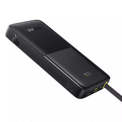 Buy Baseus Bipow 2 10000mah 20W Digital Display Power Bank With Built-in Type C Cable from Vmart in Pakistan