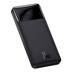 Buy Baseus Bipow Digital Display Power Bank 10000mAh 15W Black from Vmart in Pakistan