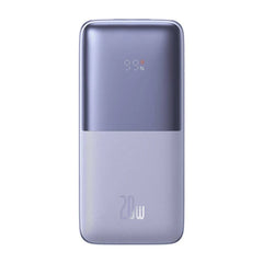 Buy Baseus Bipow Pro Digital Display Fast Charge Power Bank 10000mAh 20W Purple from Vmart in Pakistan