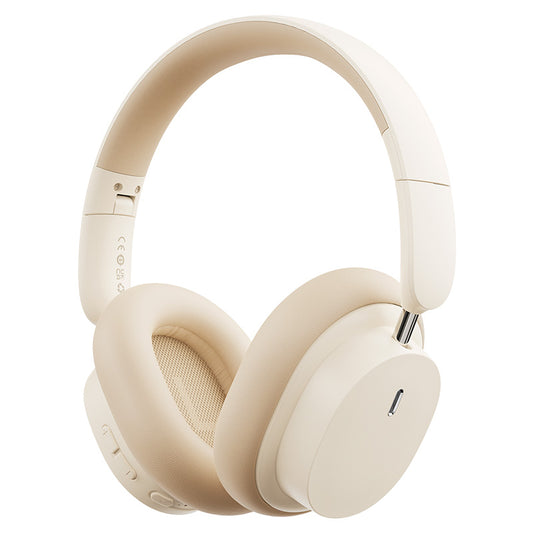 Buy Baseus Bowie D05 Wireless Bluetooth Headset - Creamy White from Vmart in Pakistan