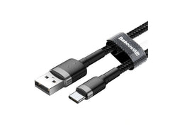 Buy Baseus Cafule USB to Type C 2m Cable - Black from Vmart in Pakistan