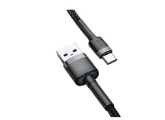 Buy Baseus Cafule USB to Type C 2m Cable - Black from Vmart in Pakistan