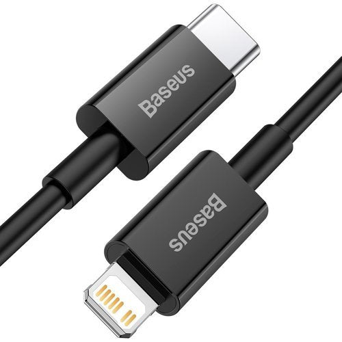 Buy Baseus Cable Superior Series Type C to Lightning 20W 2m - Black from Vmart in Pakistan